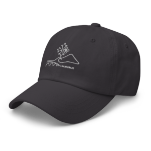 Occitan - Casquette de Baseball Brodée Blanc