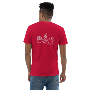 Corsica - T-shirt Ajusté – Logo Dos Blanc