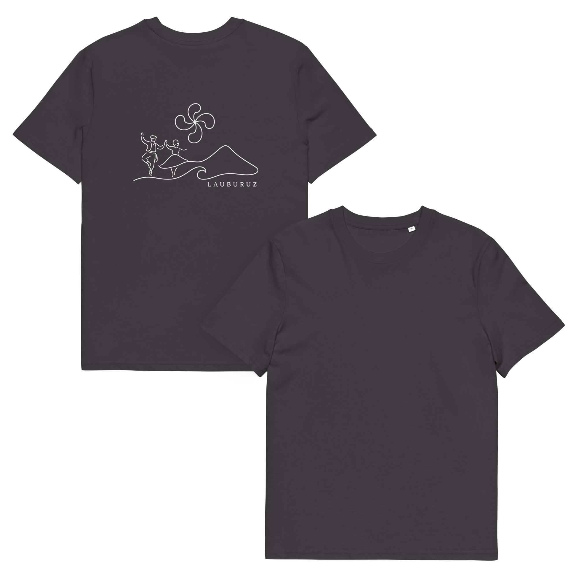 Fandango - T-shirt unisexe en coton bio - Logo Dos Blanc – Image 4