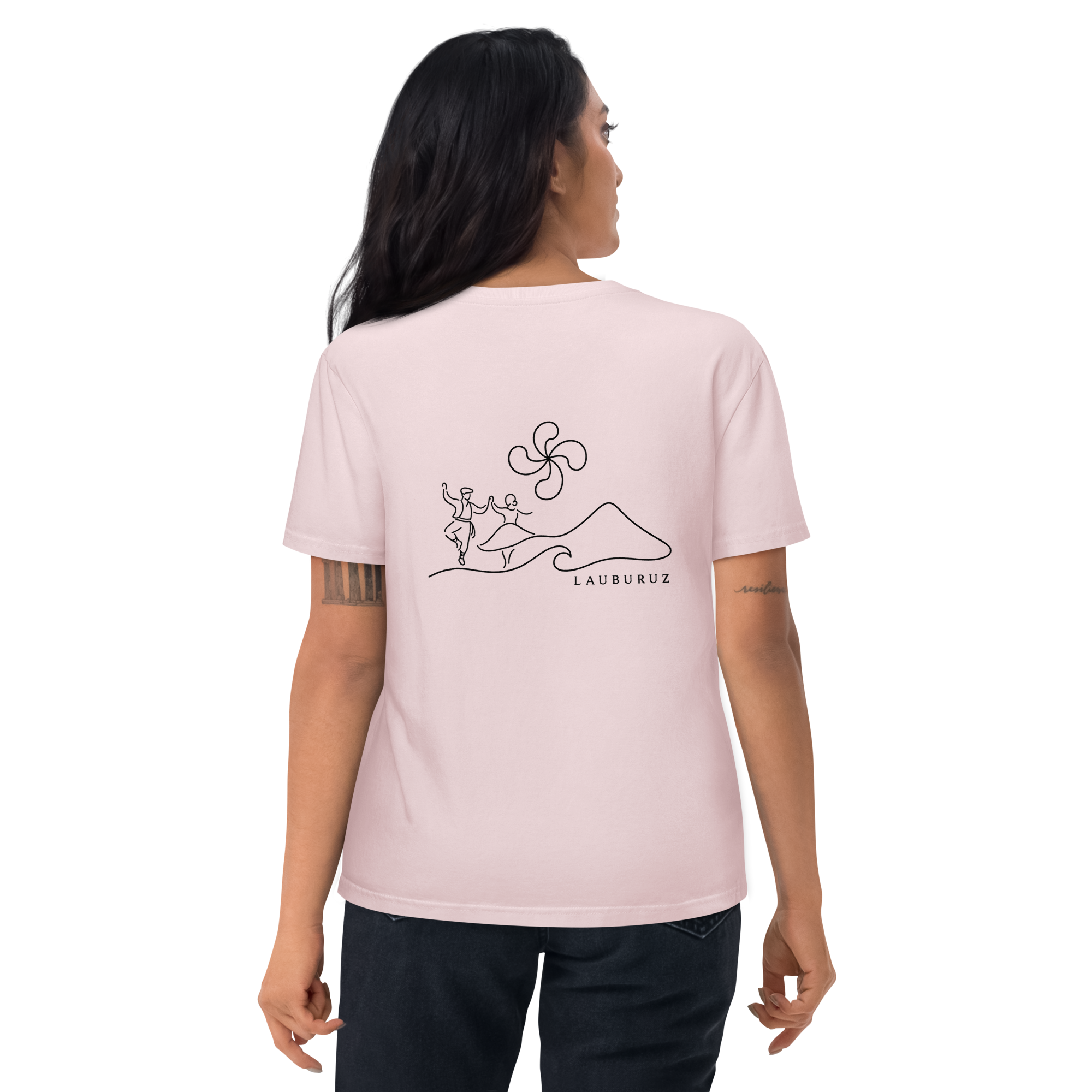 Fandango - T-shirt unisexe en coton bio - Logo Dos Noir – Image 9