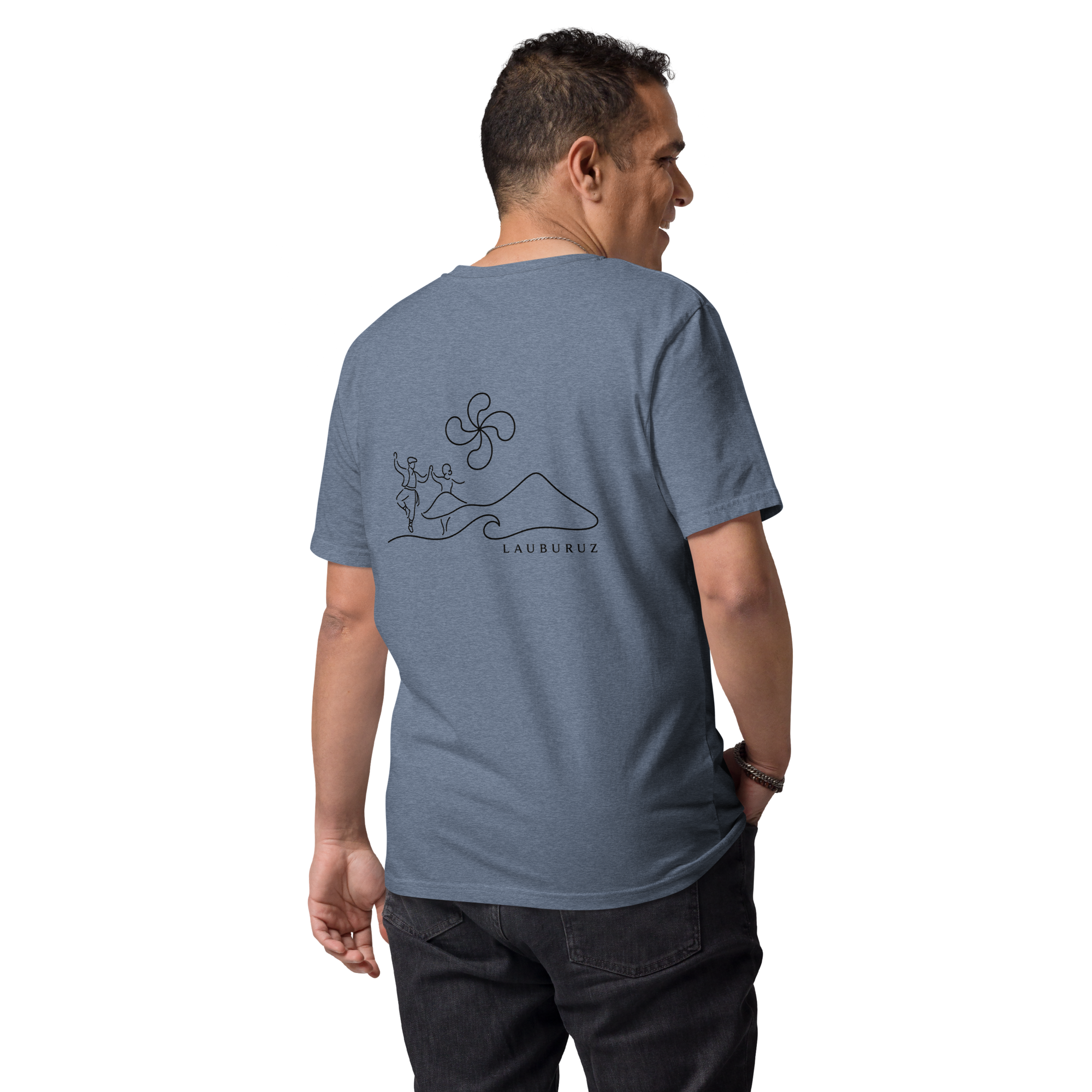 Fandango - T-shirt unisexe en coton bio - Logo Dos Noir – Image 8