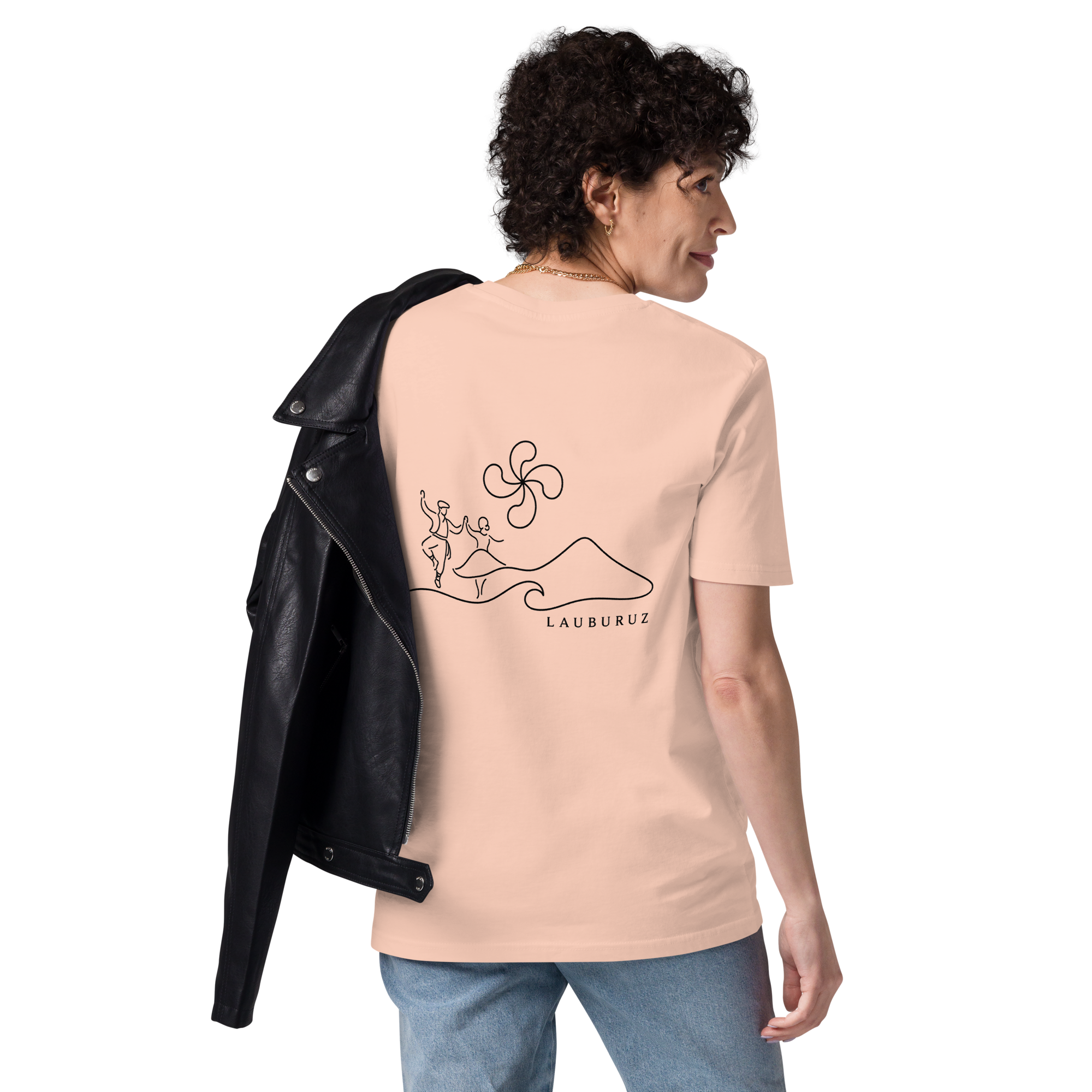 Fandango - T-shirt unisexe en coton bio - Logo Dos Noir – Image 7