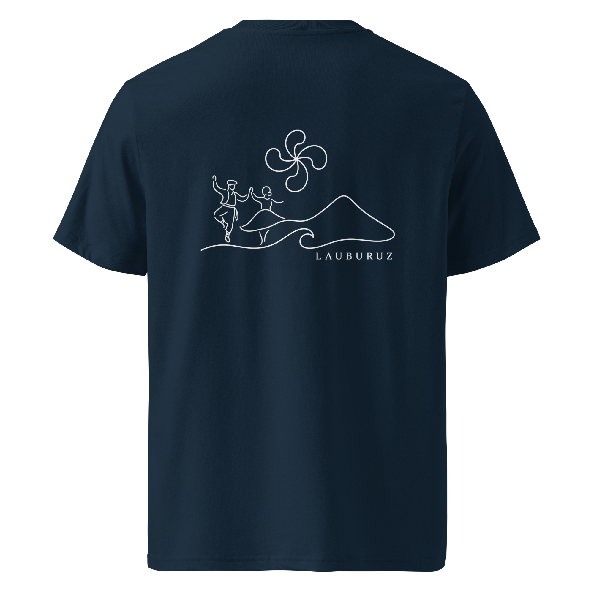 Fandango - T-shirt unisexe en coton bio - Logo Dos Blanc – Image 7