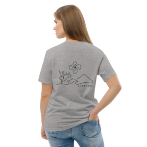 Fandango - T-shirt unisexe en coton bio - Logo Dos Noir