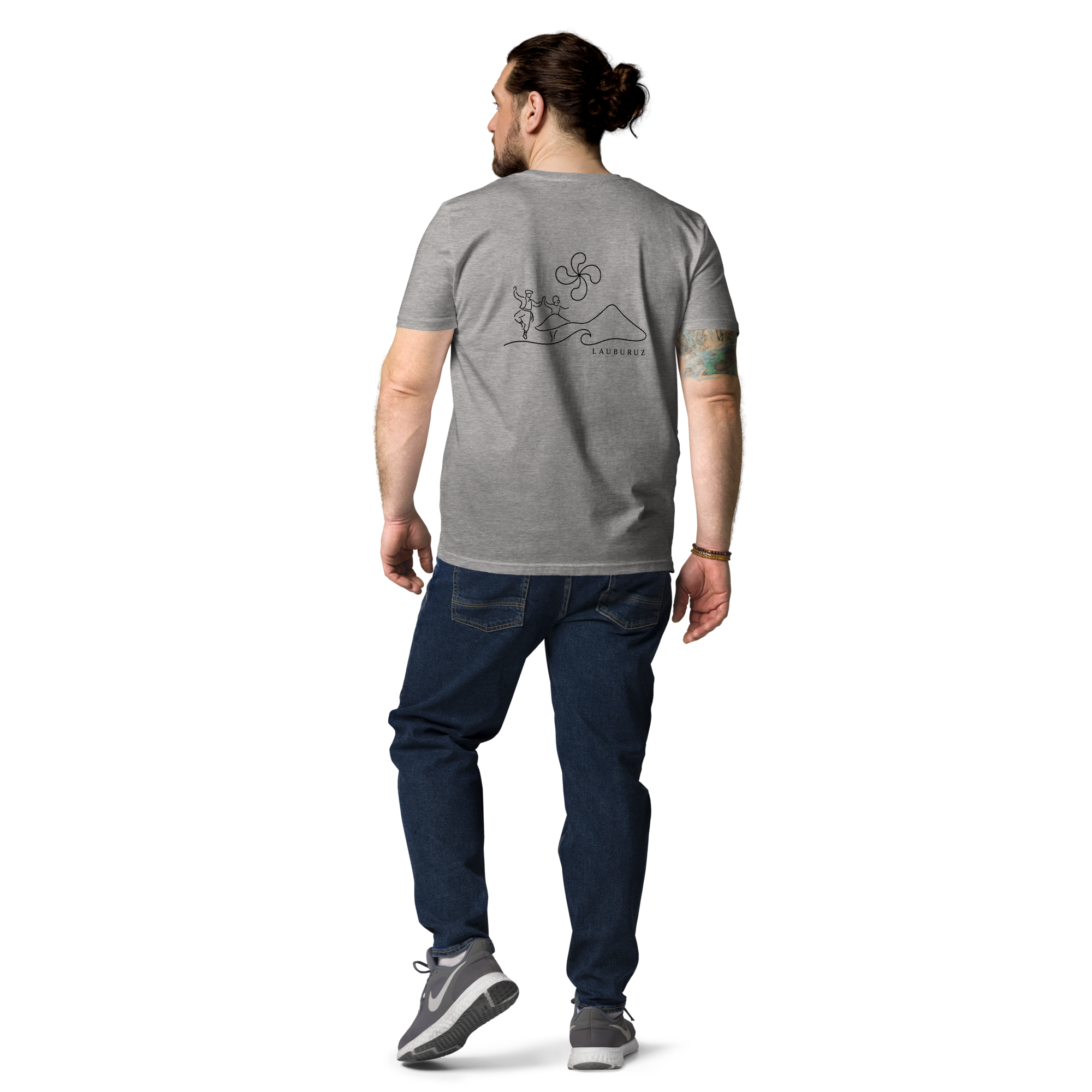 Fandango - T-shirt unisexe en coton bio - Logo Dos Noir – Image 11