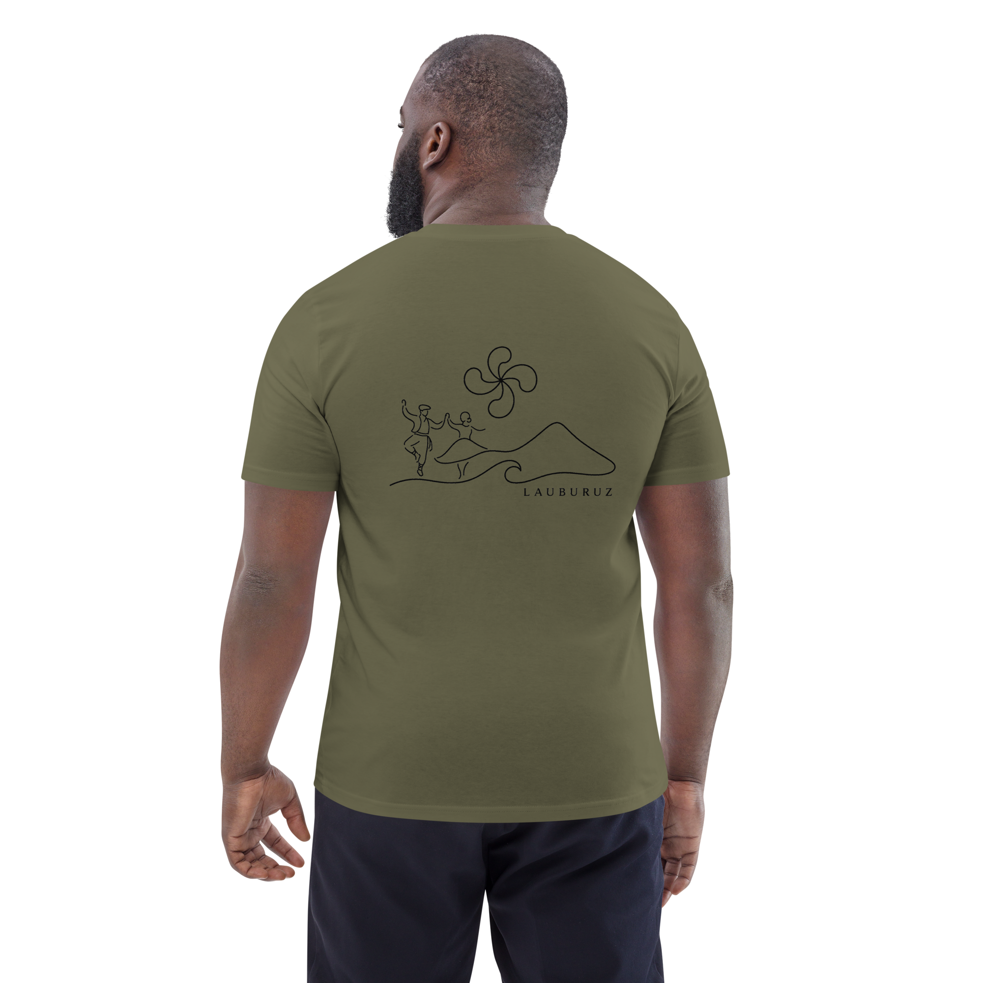 Fandango - T-shirt unisexe en coton bio - Logo Dos Noir – Image 3