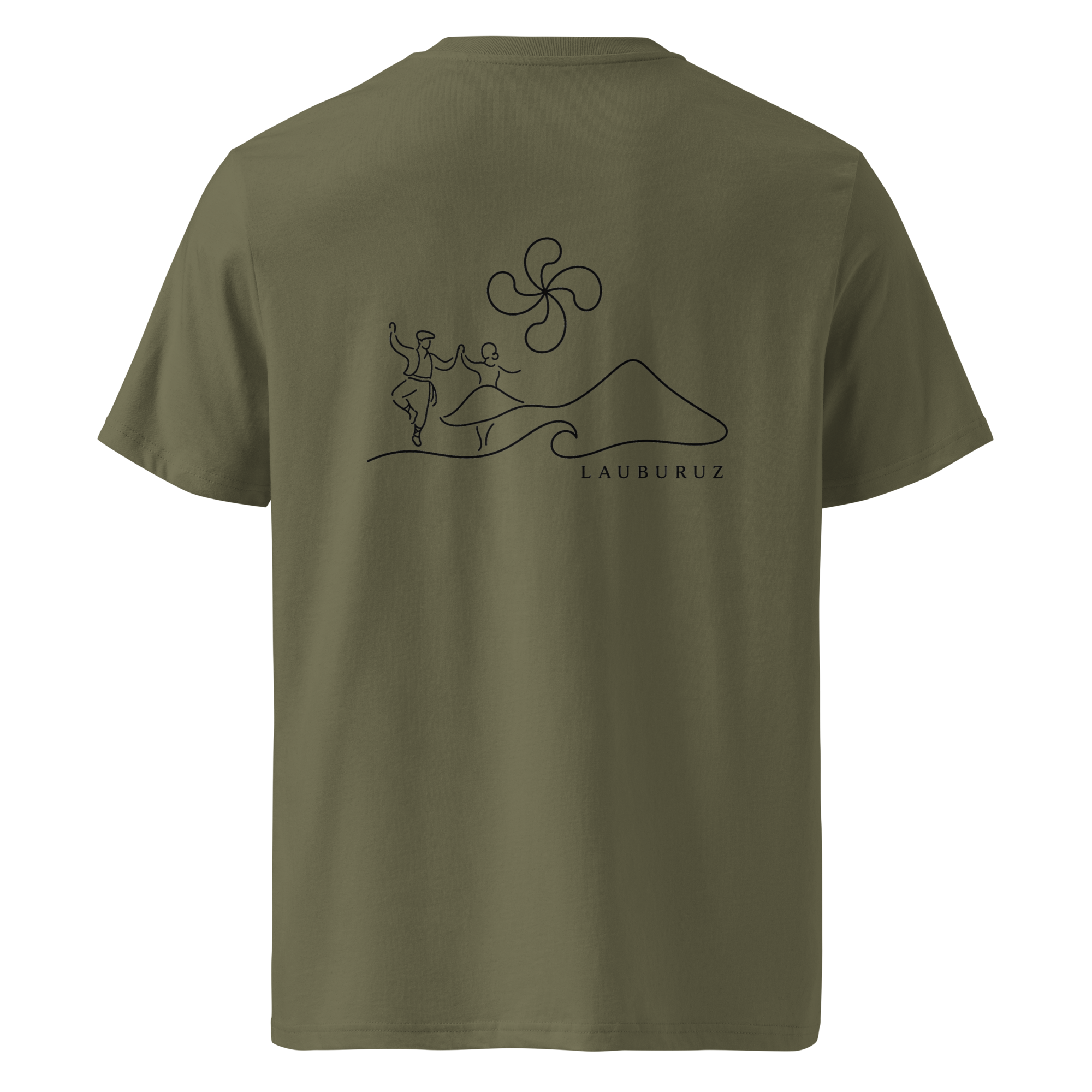 Fandango - T-shirt unisexe en coton bio - Logo Dos Noir – Image 12