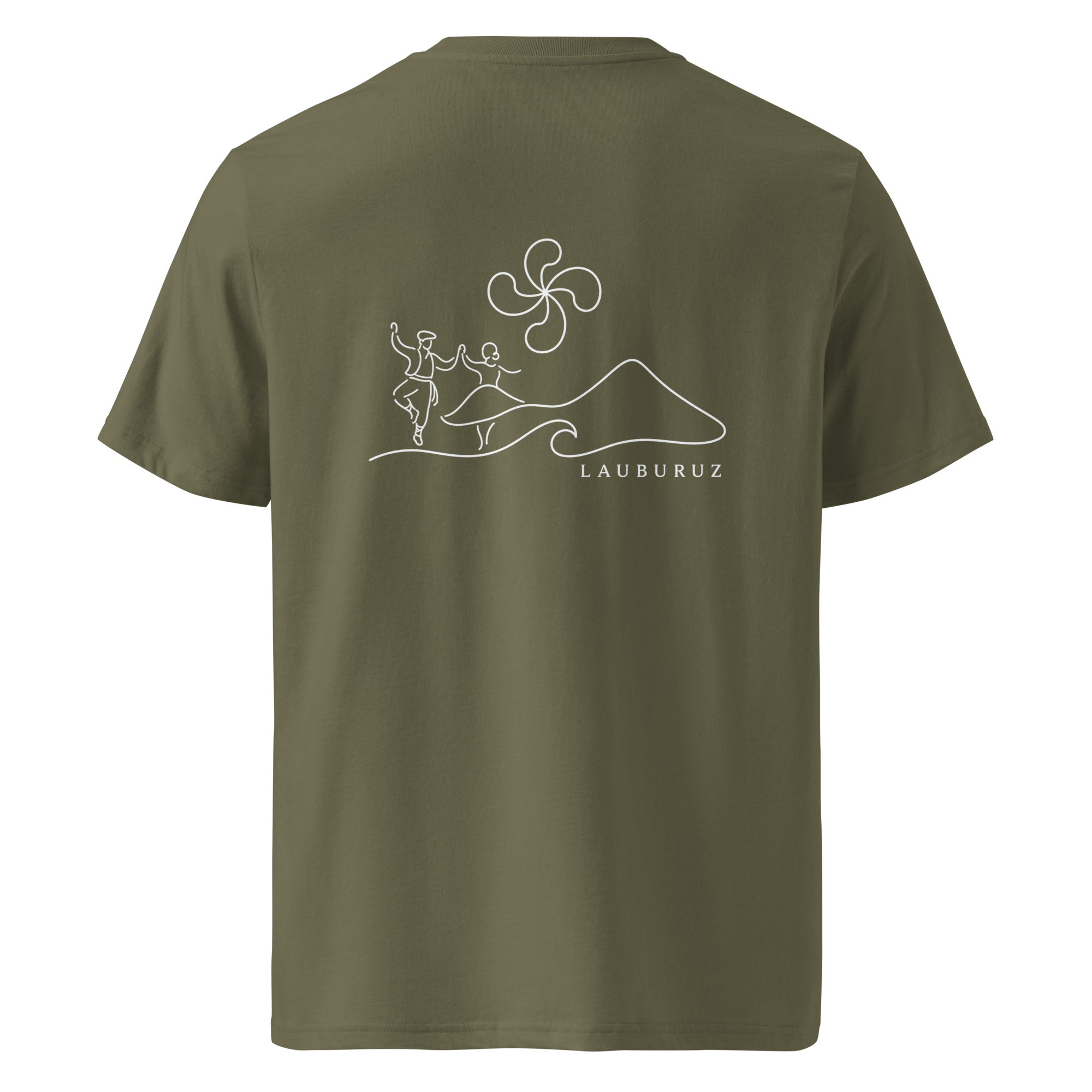 Fandango - T-shirt unisexe en coton bio - Logo Dos Blanc – Image 12