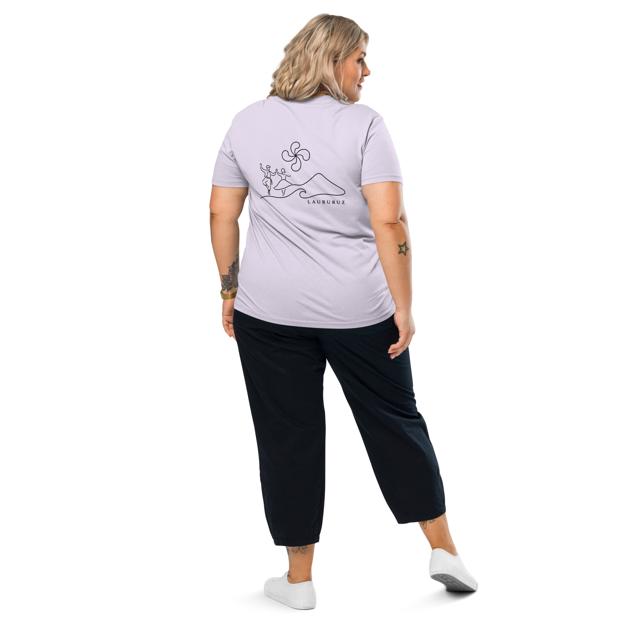 Fandango - T-shirt unisexe en coton bio - Logo Dos Noir – Image 10