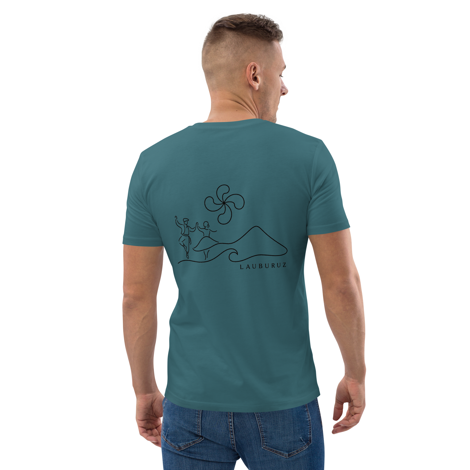 Fandango - T-shirt unisexe en coton bio - Logo Dos Noir – Image 5