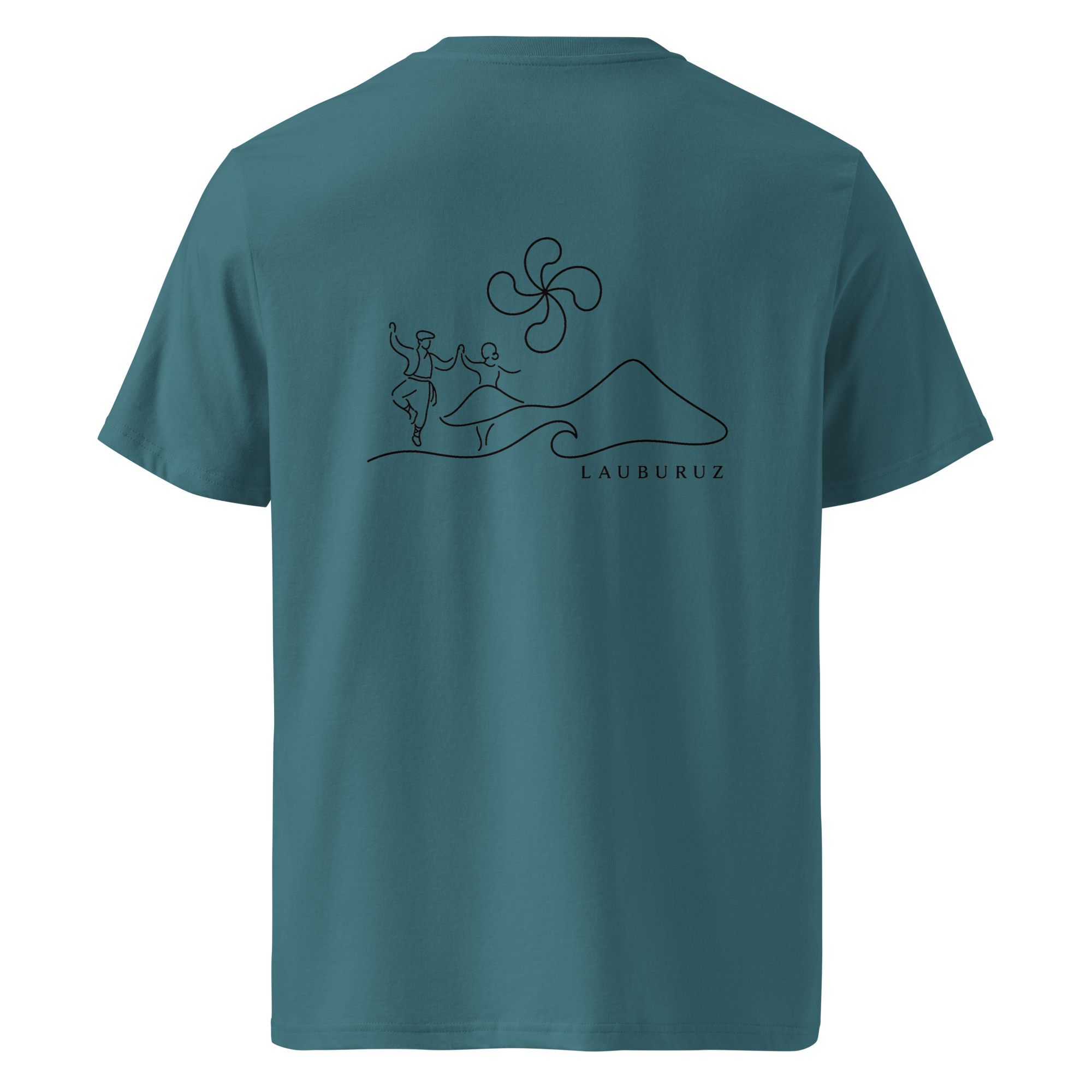 Fandango - T-shirt unisexe en coton bio - Logo Dos Noir – Image 4