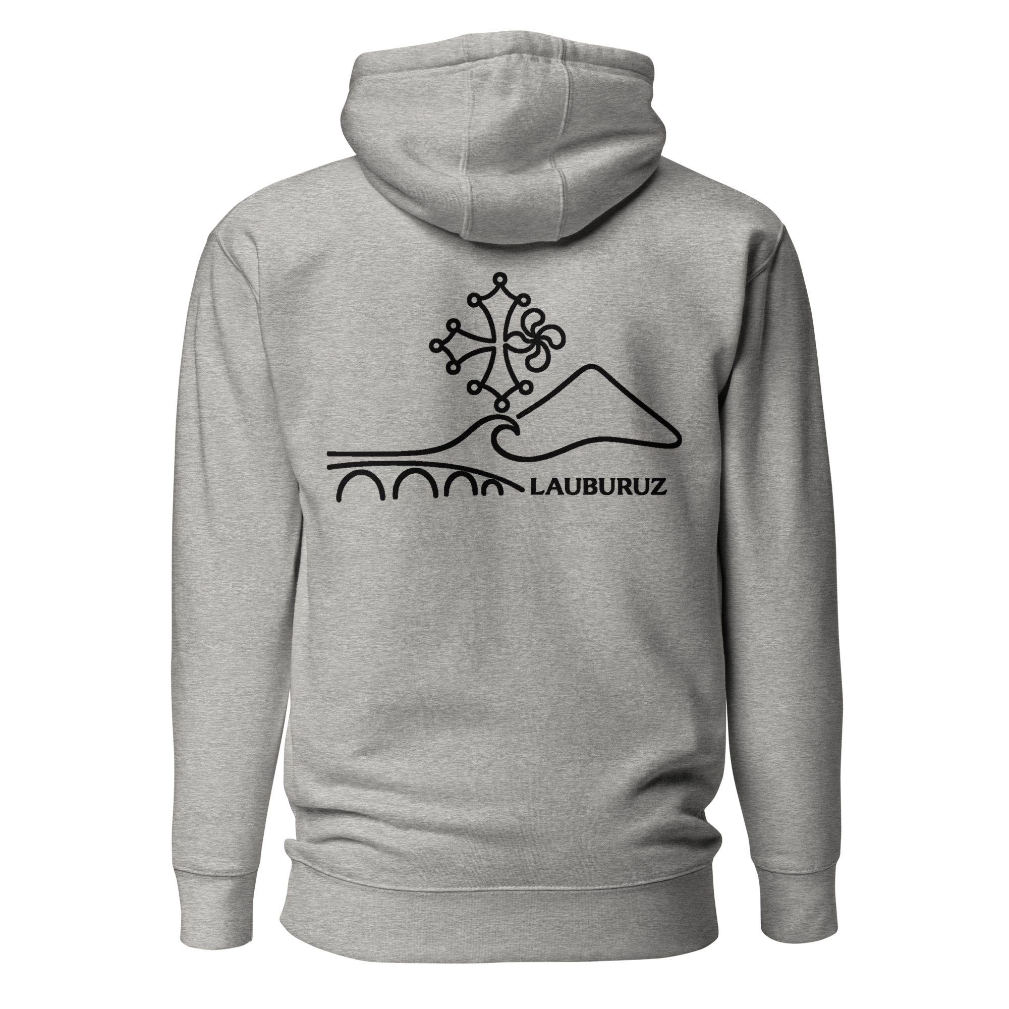 Occitan - Sweat à Capuche Unisexe - Logo Dos Noir – Image 4