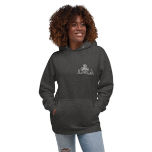 Breizh - Sweat à Capuche - Logo Devant Blanc