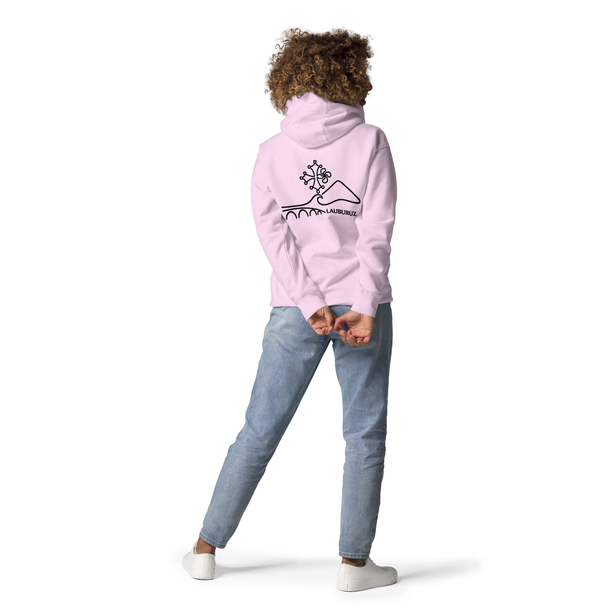 Occitan - Sweat à Capuche Unisexe - Logo Dos Noir – Image 11