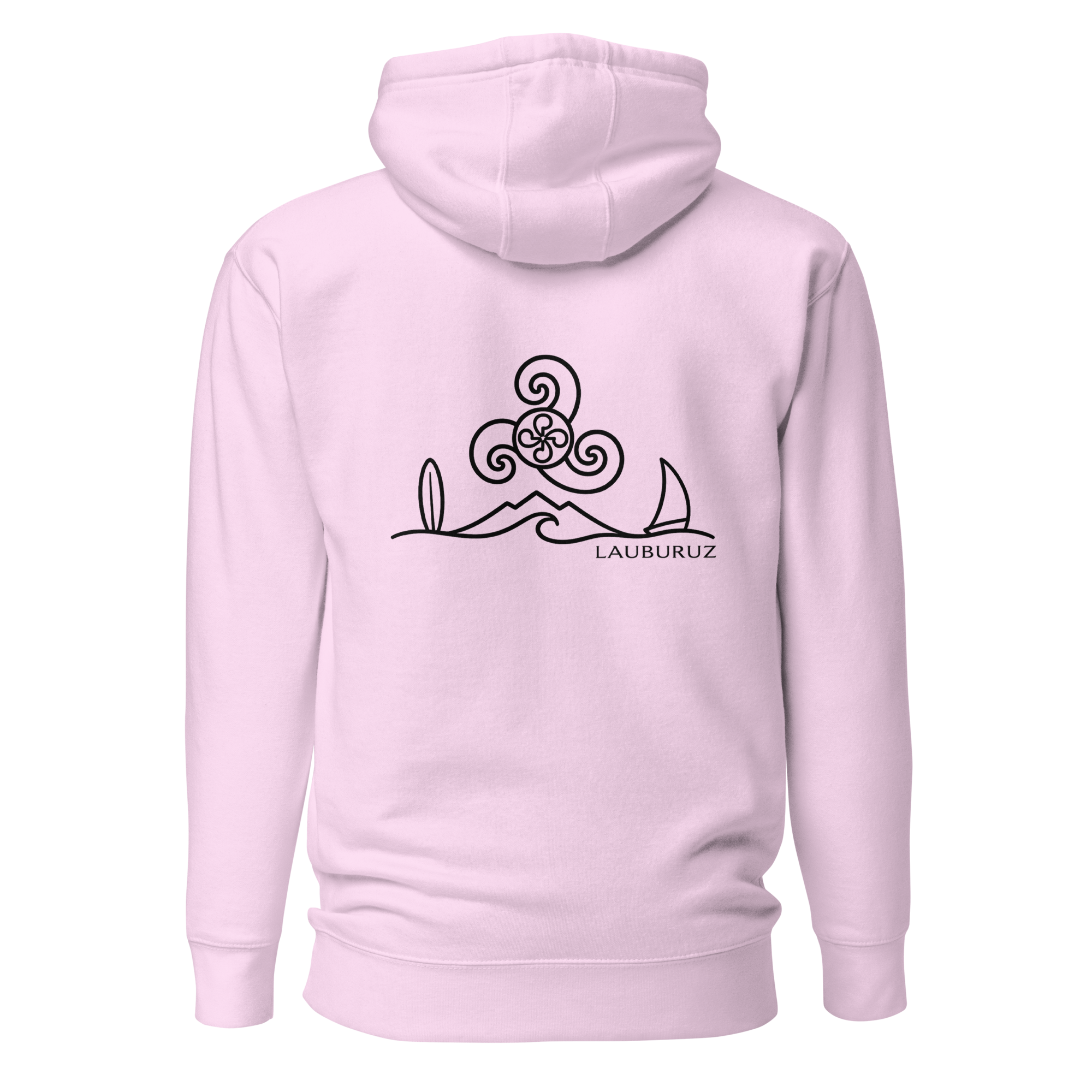 Breizh - Sweat à Capuche - Logo Dos Noir – Image 9