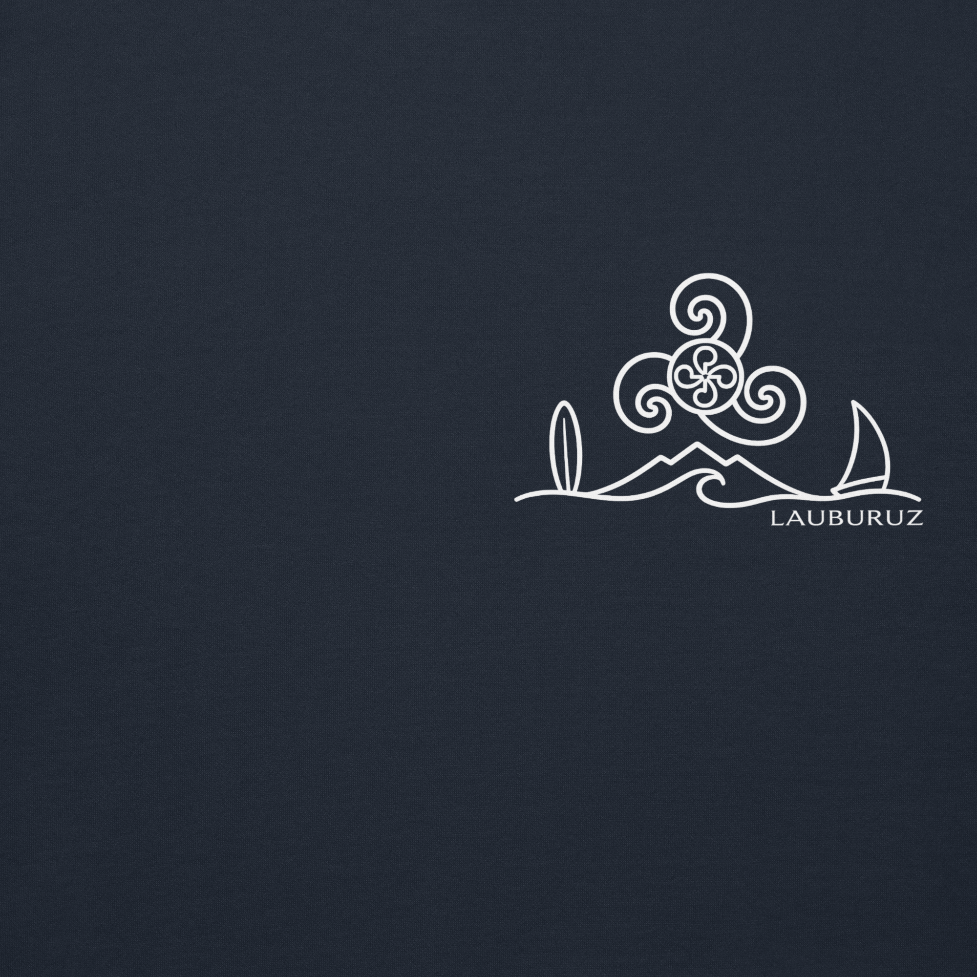 Breizh - Sweat à Capuche - Logo Devant Blanc – Image 6