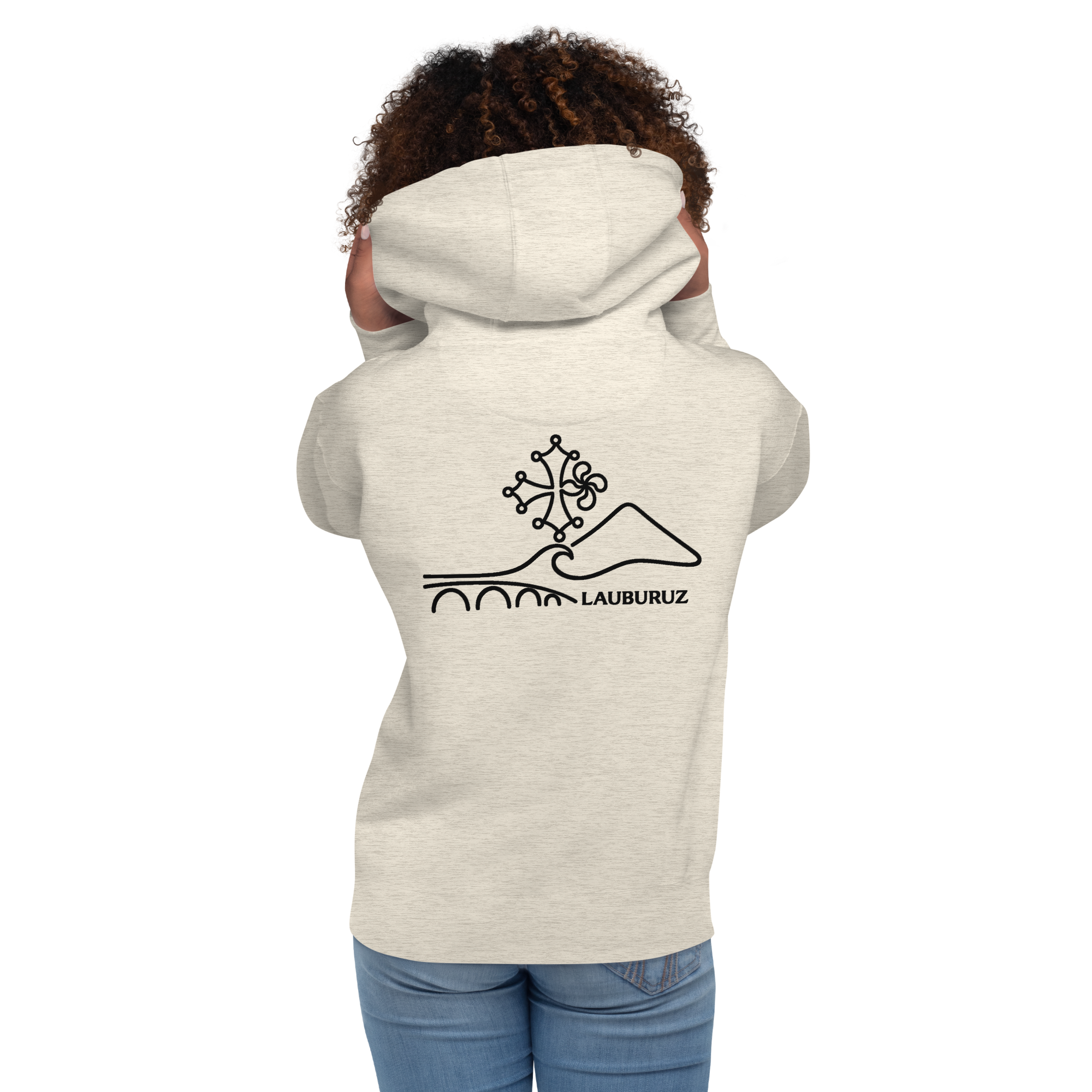 Occitan - Sweat à Capuche Unisexe - Logo Dos Noir – Image 13