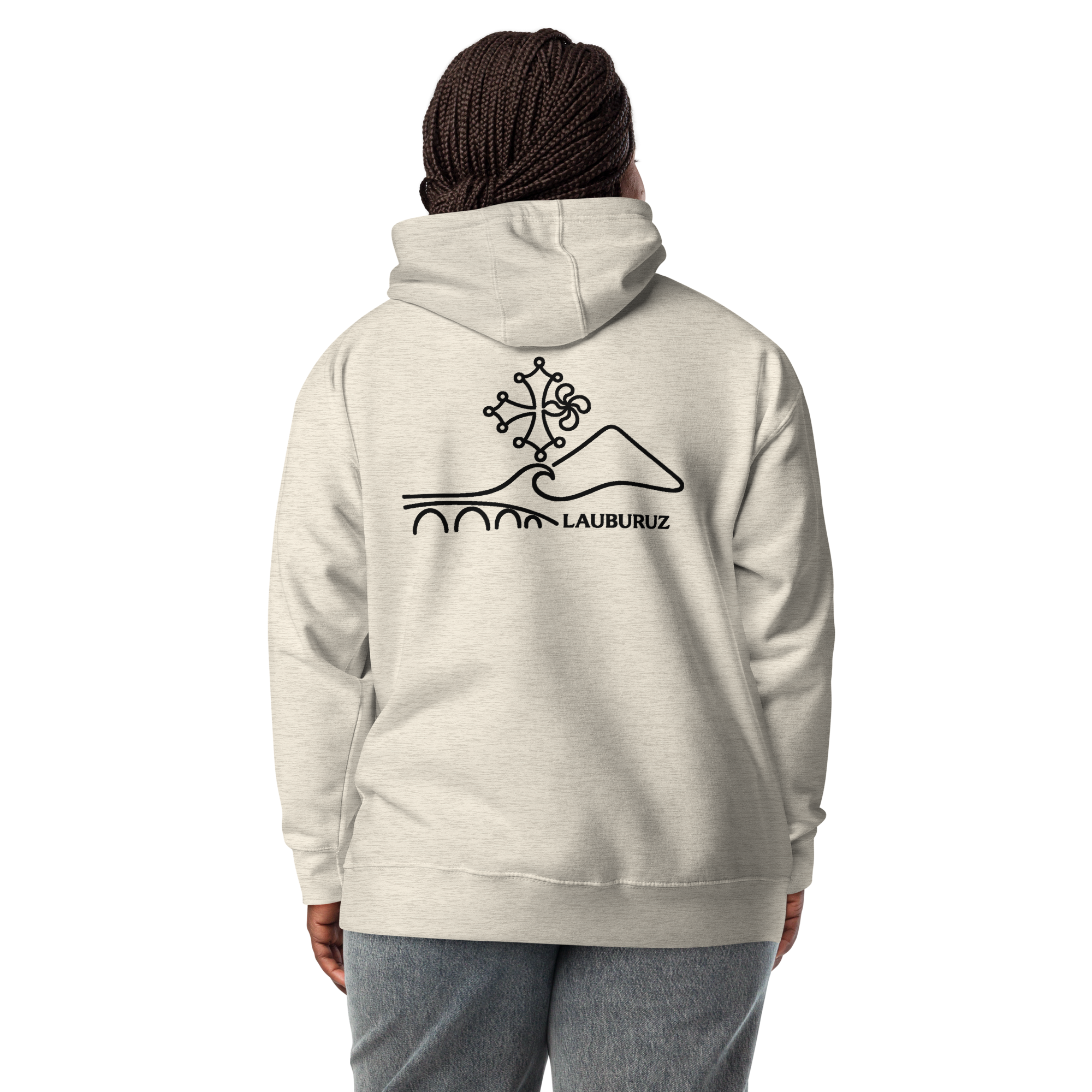Occitan - Sweat à Capuche Unisexe - Logo Dos Noir – Image 14