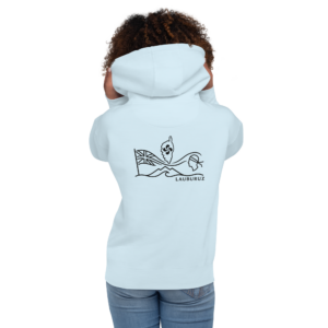 Corsica - Sweat à Capuche - Logo Dos Noir