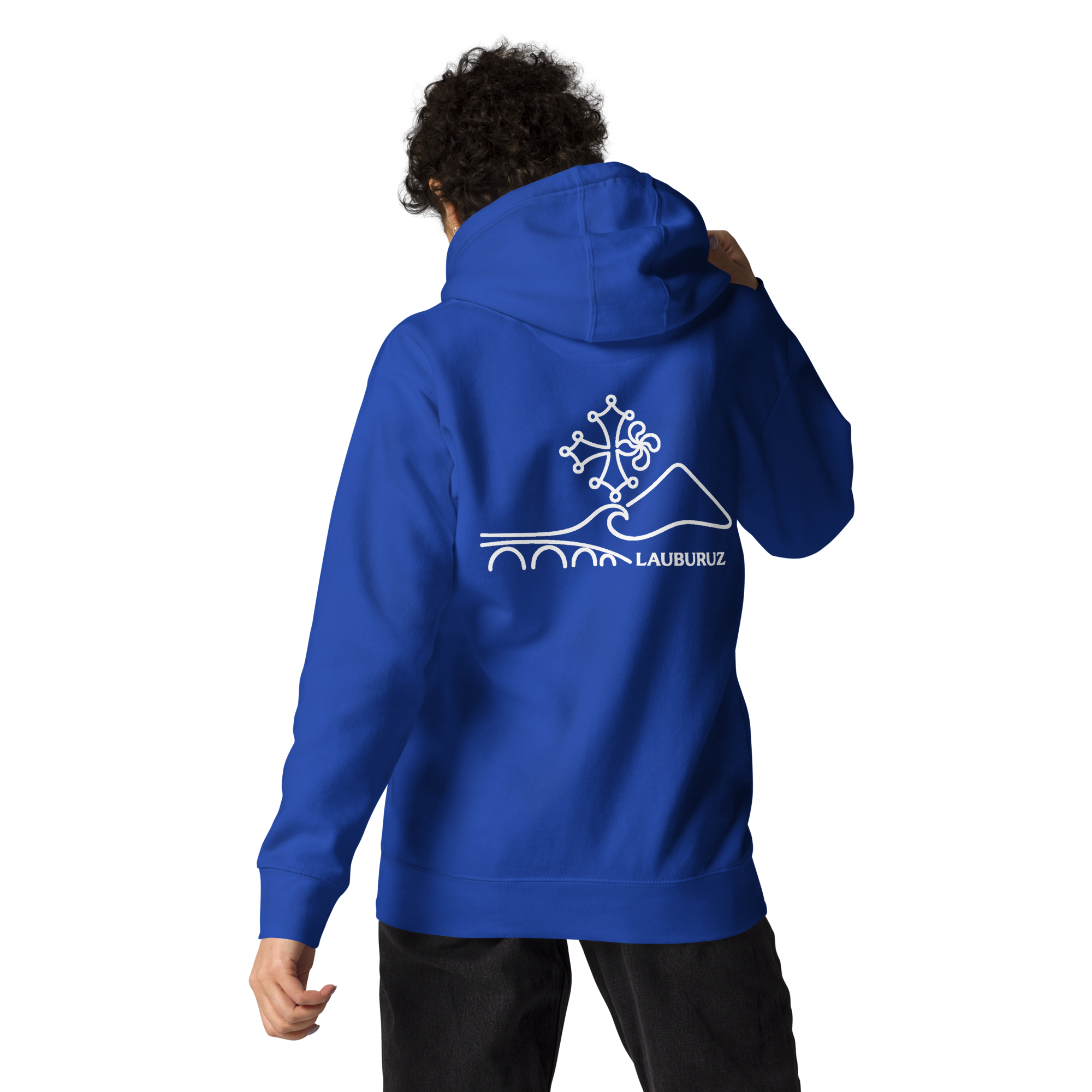 Occitan - Sweat à Capuche Unisexe - Logo Dos Blanc – Image 14
