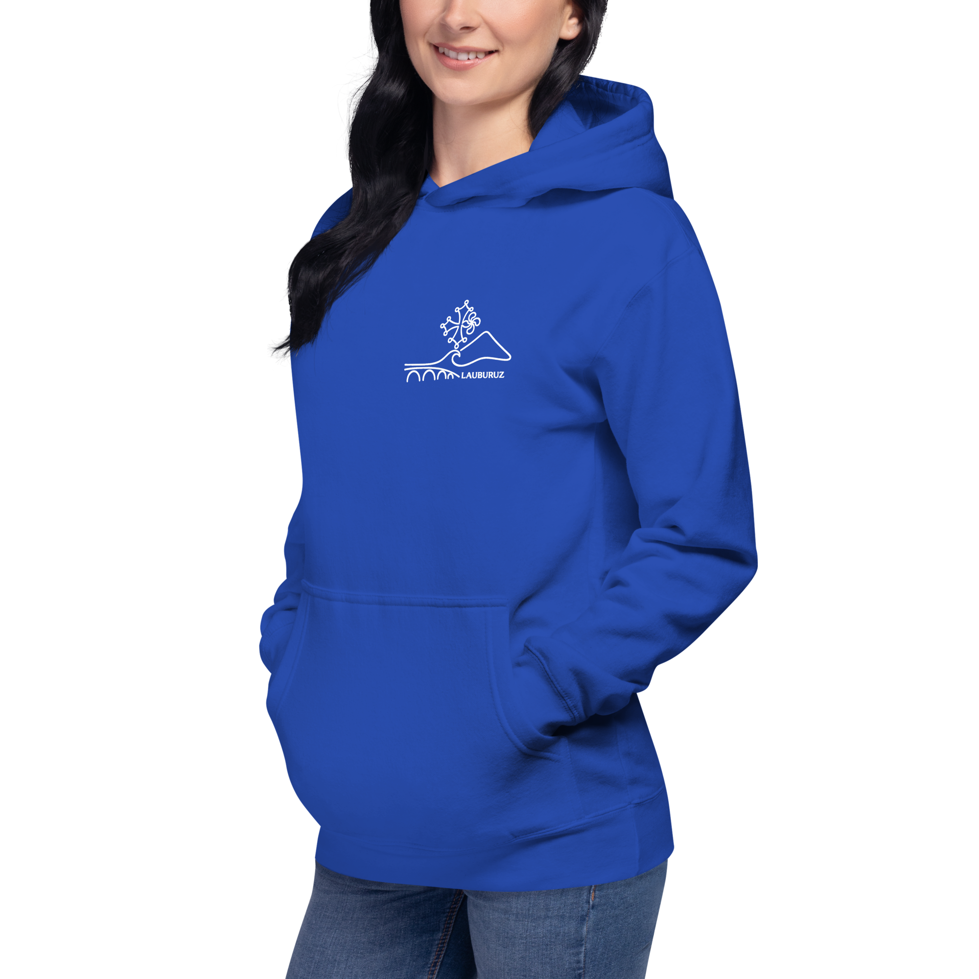 Occitan - Sweat à Capuche - Logo Devant Blanc – Image 6
