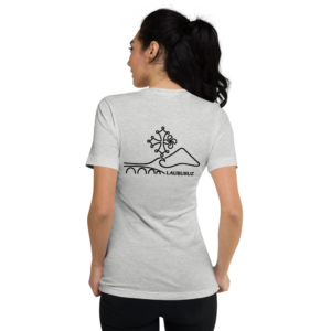Occitan - T-shirt Col V - Logo Dos Noir