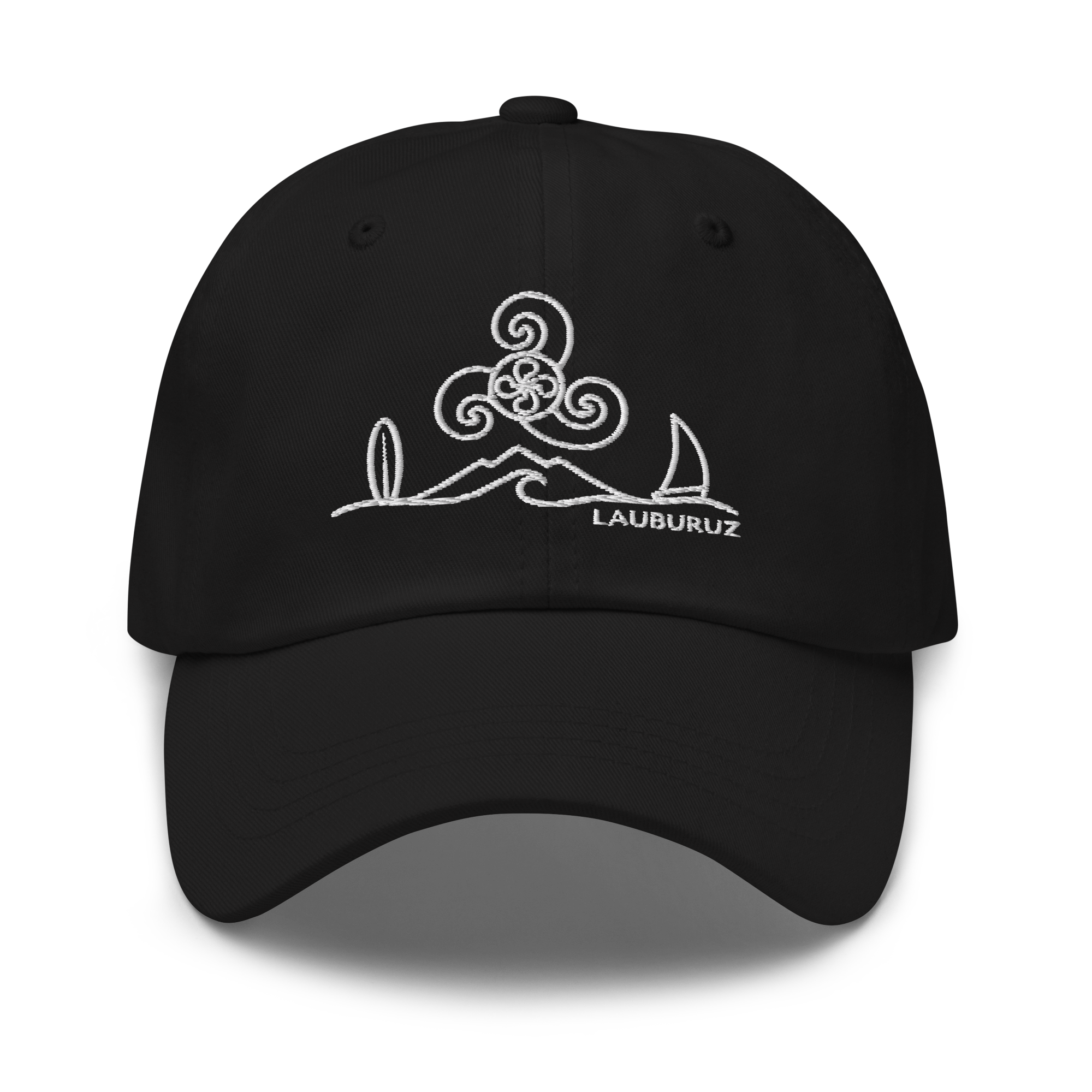Breizh- Casquette de Baseball Brodée Blanc – Image 3