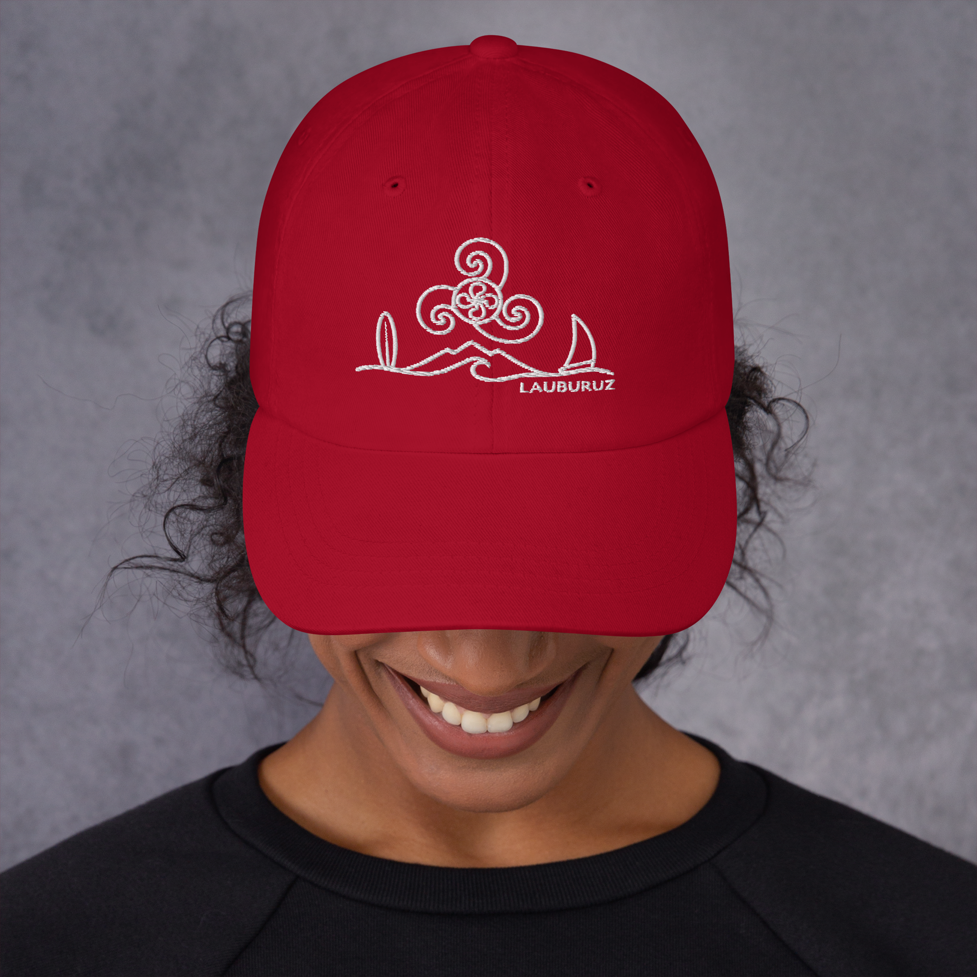 Breizh- Casquette de Baseball Brodée Blanc – Image 6