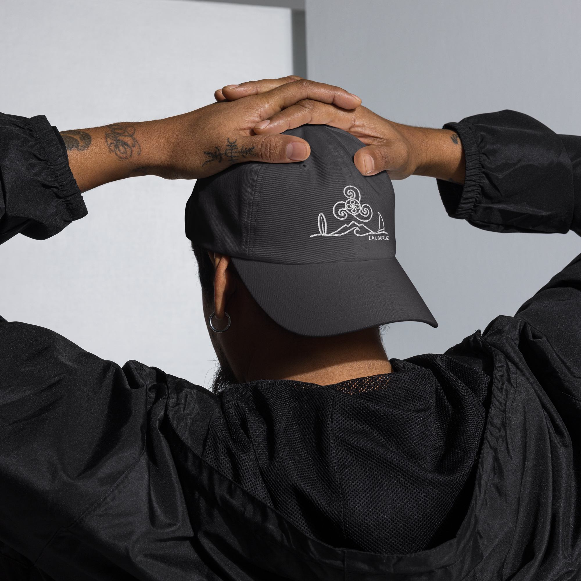 Breizh- Casquette de Baseball Brodée Blanc – Image 13