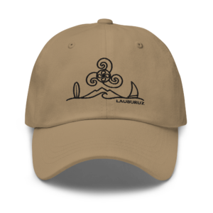 Breizh- Casquette de Baseball Brodée Noir