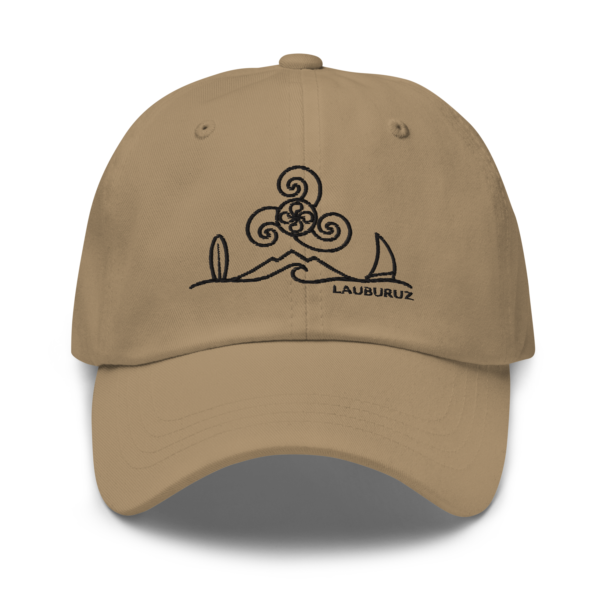 Breizh- Casquette de Baseball Brodée Noir