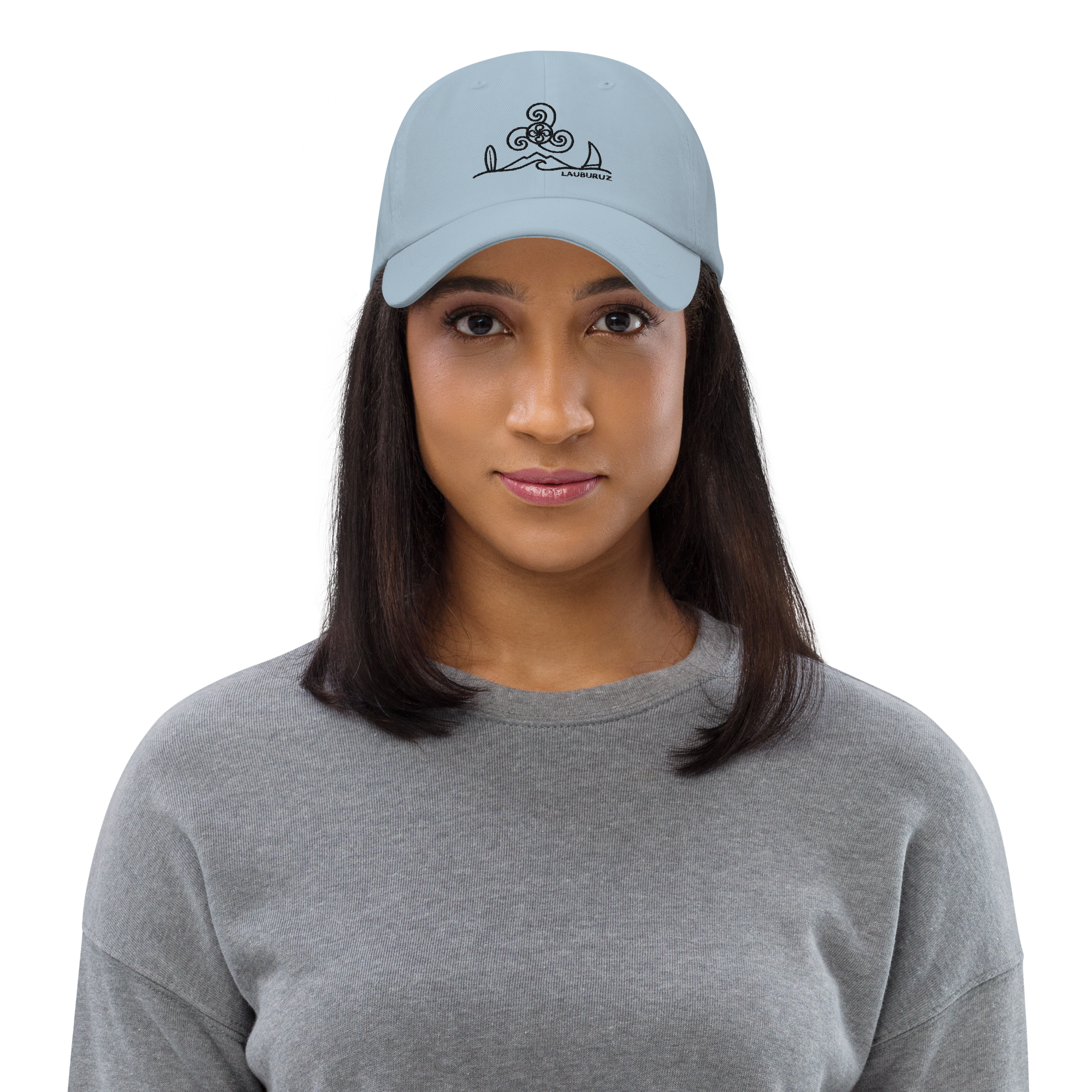 Breizh- Casquette de Baseball Brodée Noir – Image 3