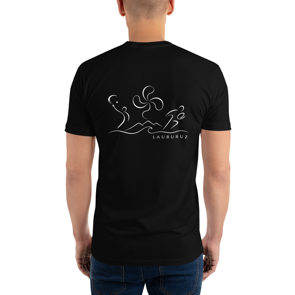 Kirolak - T-shirt Ajusté – Logo Dos Blanc – Image 8