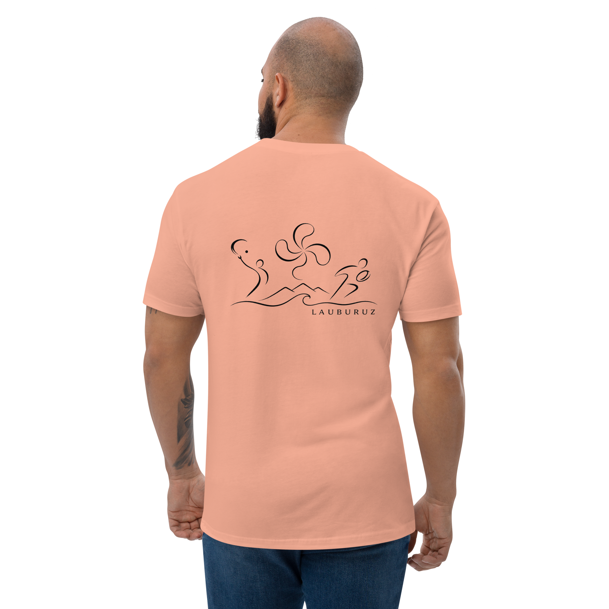 Kirolak - T-shirt Ajusté – Logo Dos Noir – Image 2