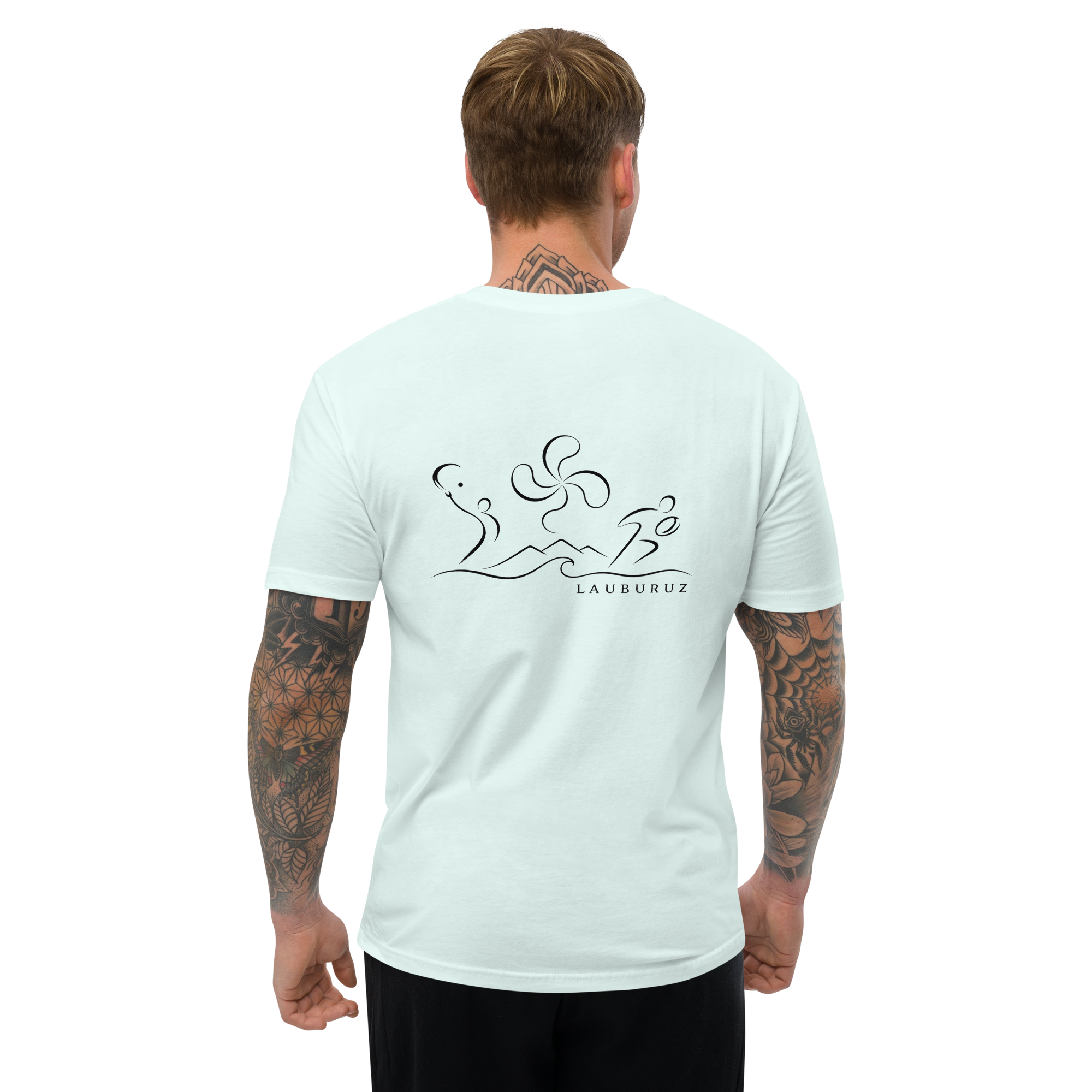 Kirolak - T-shirt Ajusté – Logo Dos Noir – Image 5