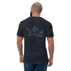 Kirolak - T-shirt Ajusté – Logo Dos Blanc
