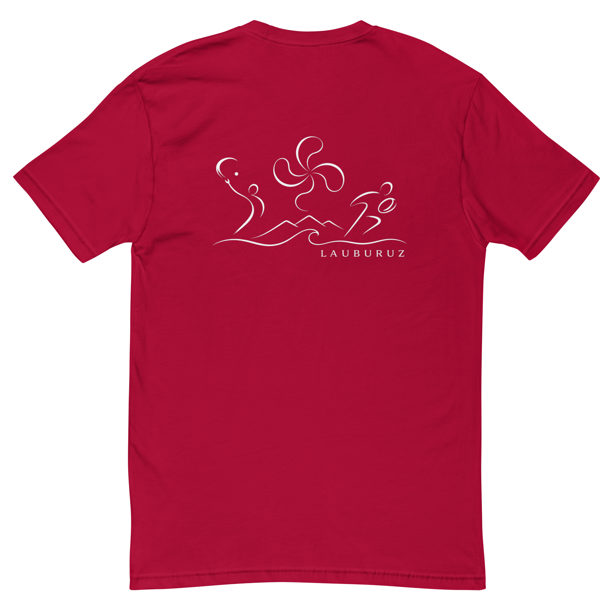 Kirolak - T-shirt Ajusté – Logo Dos Blanc – Image 9
