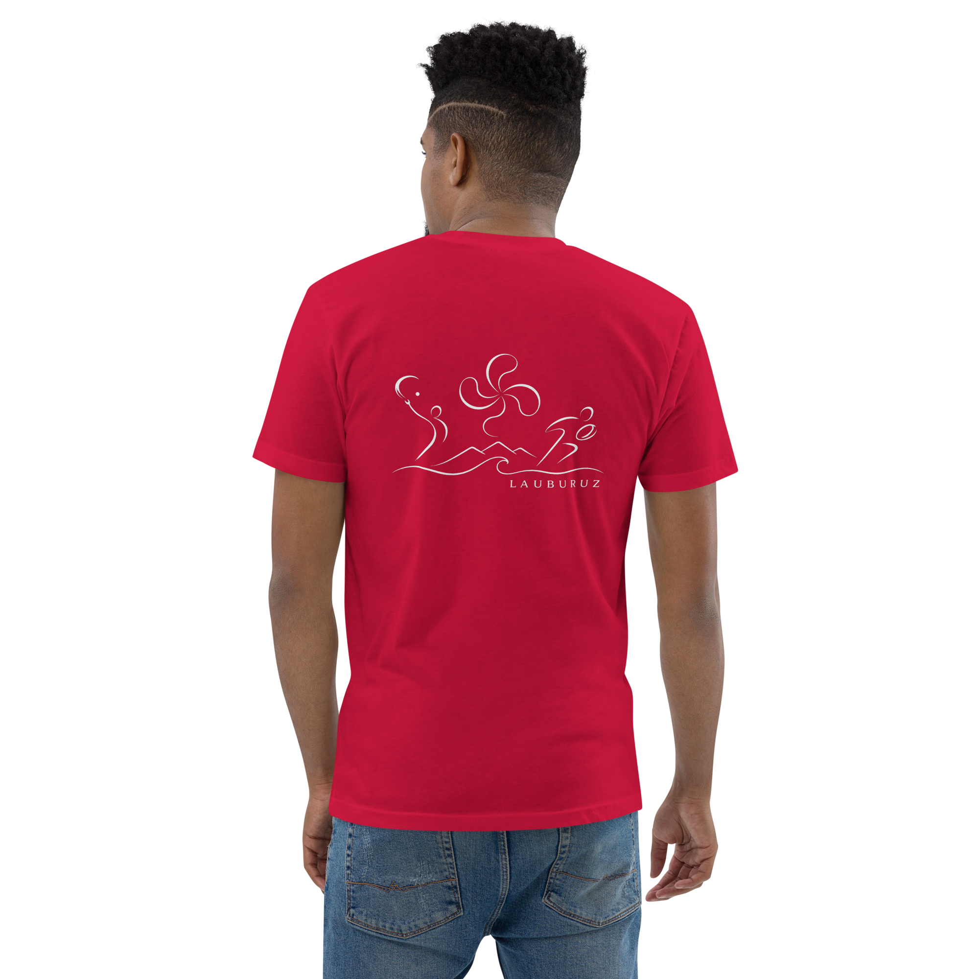 Kirolak - T-shirt Ajusté – Logo Dos Blanc – Image 3