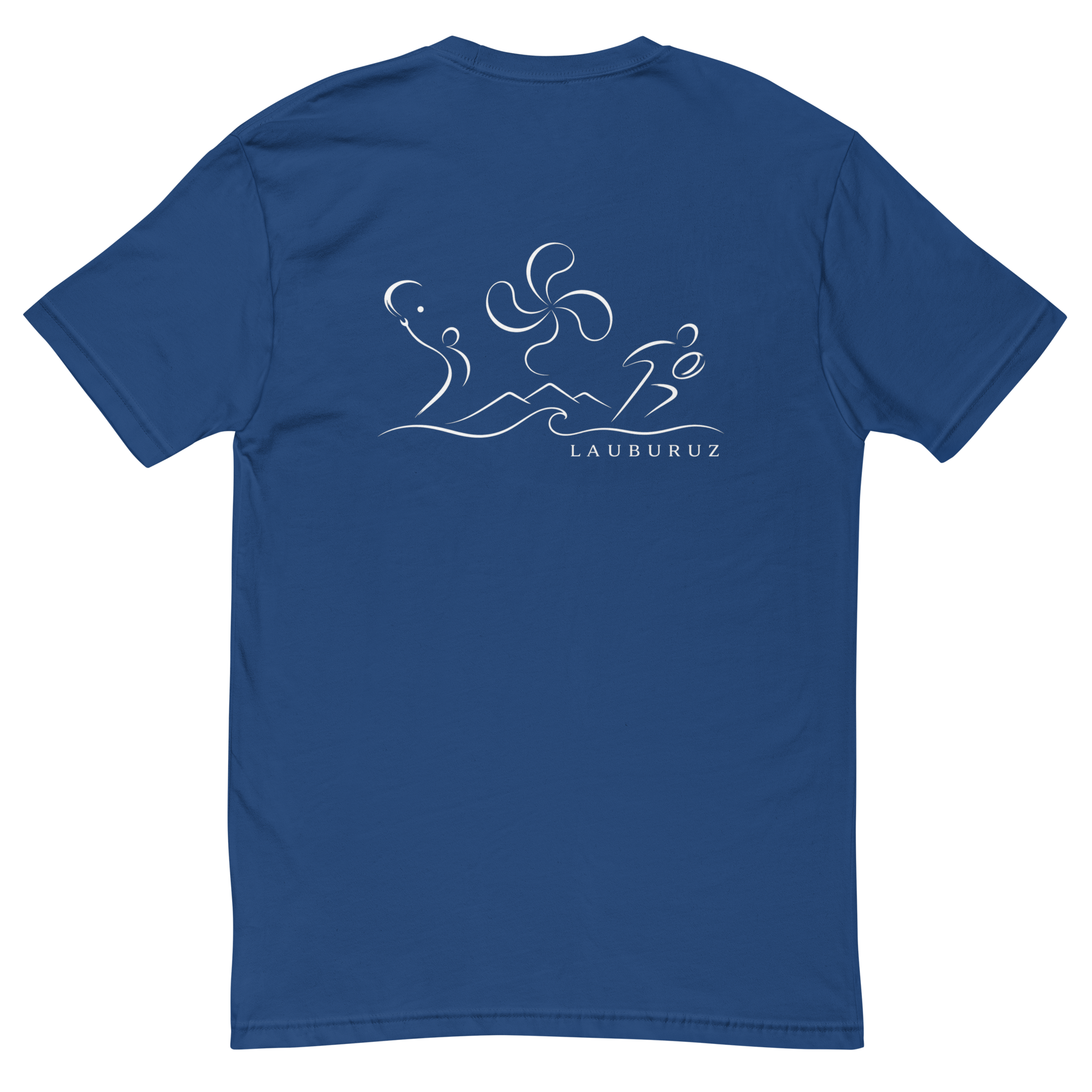 Kirolak - T-shirt Ajusté – Logo Dos Blanc – Image 2