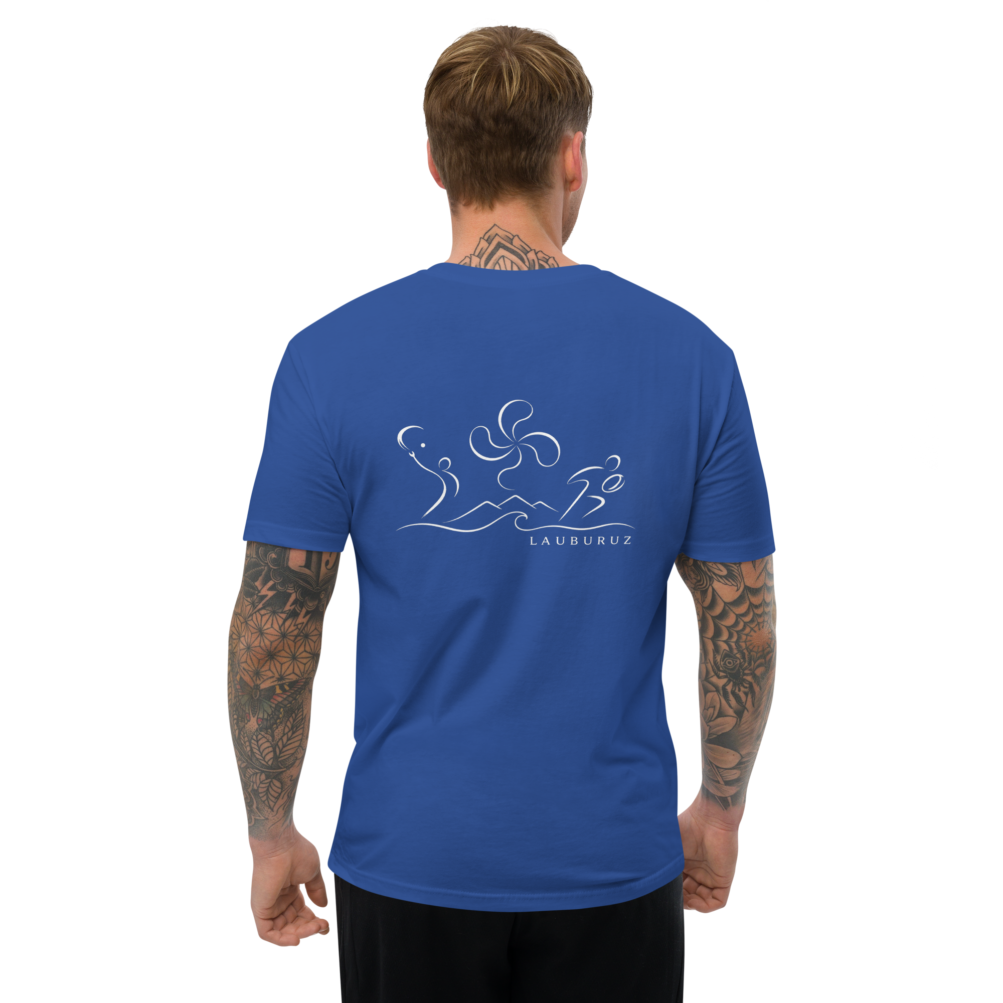Kirolak - T-shirt Ajusté – Logo Dos Blanc – Image 6