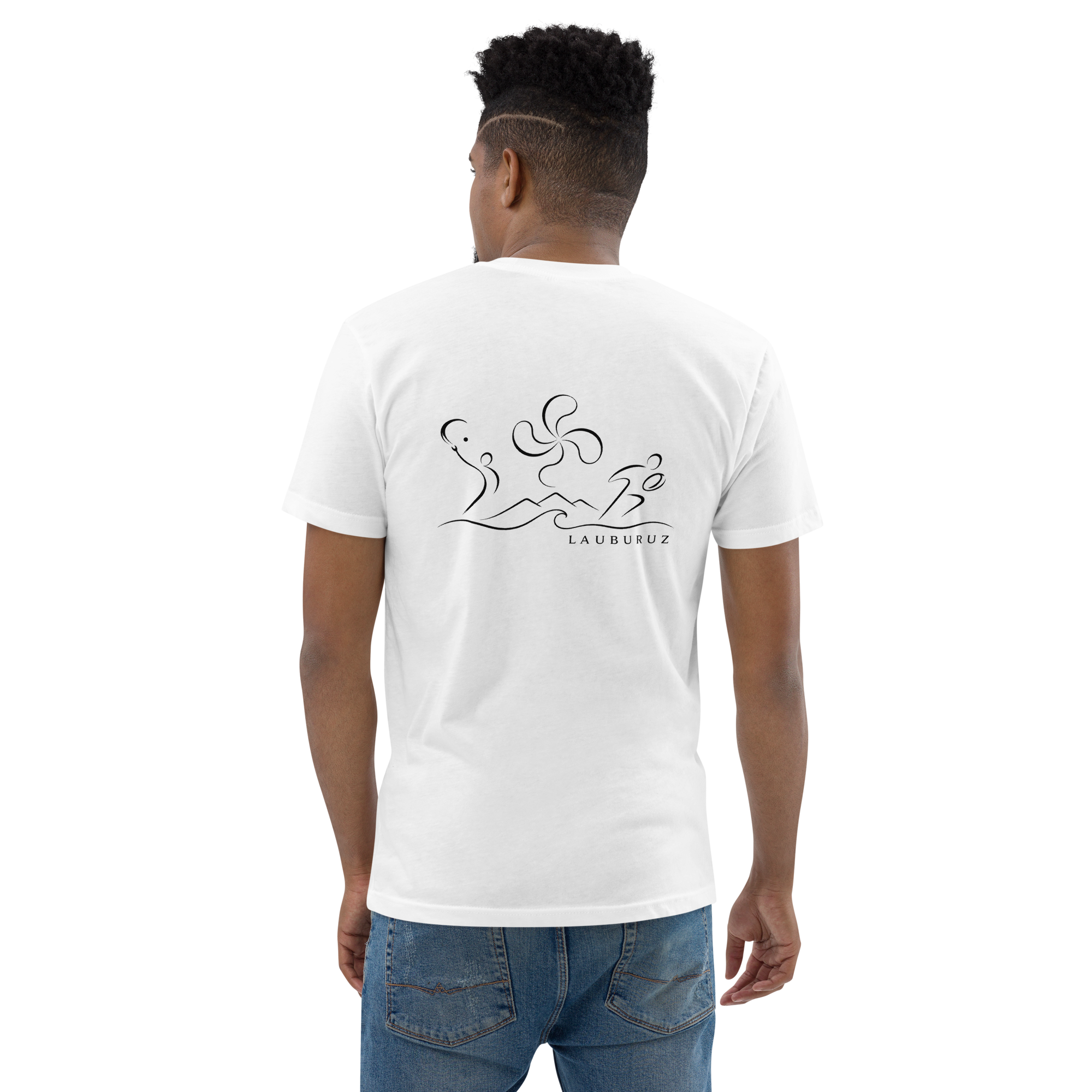 Kirolak - T-shirt Ajusté – Logo Dos Noir – Image 7