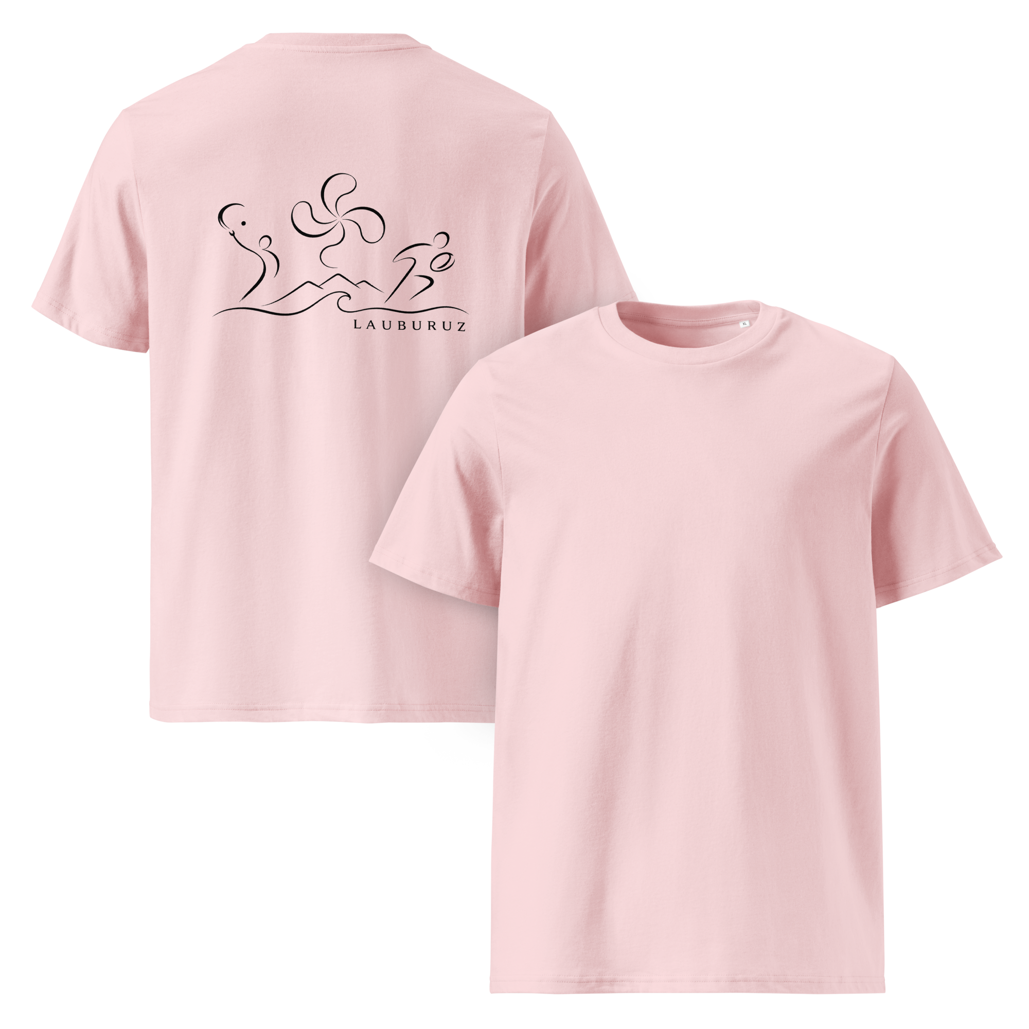 Kirolak - T-shirt unisexe en coton bio - Logo Dos Noir – Image 7