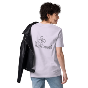 Itsasoa - T-shirt unisexe en coton bio - Noir