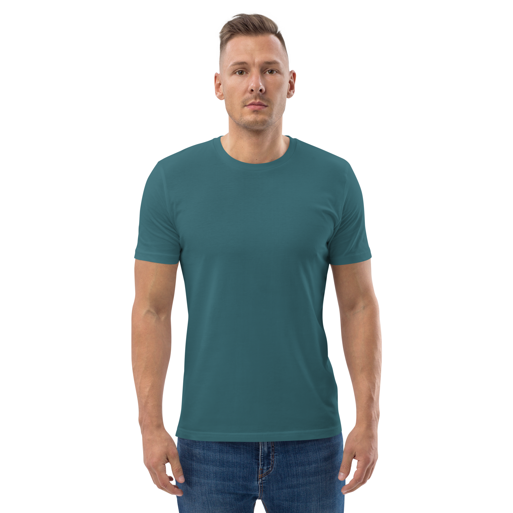 Kirolak - T-shirt unisexe en coton bio - Logo Dos Blanc – Image 3