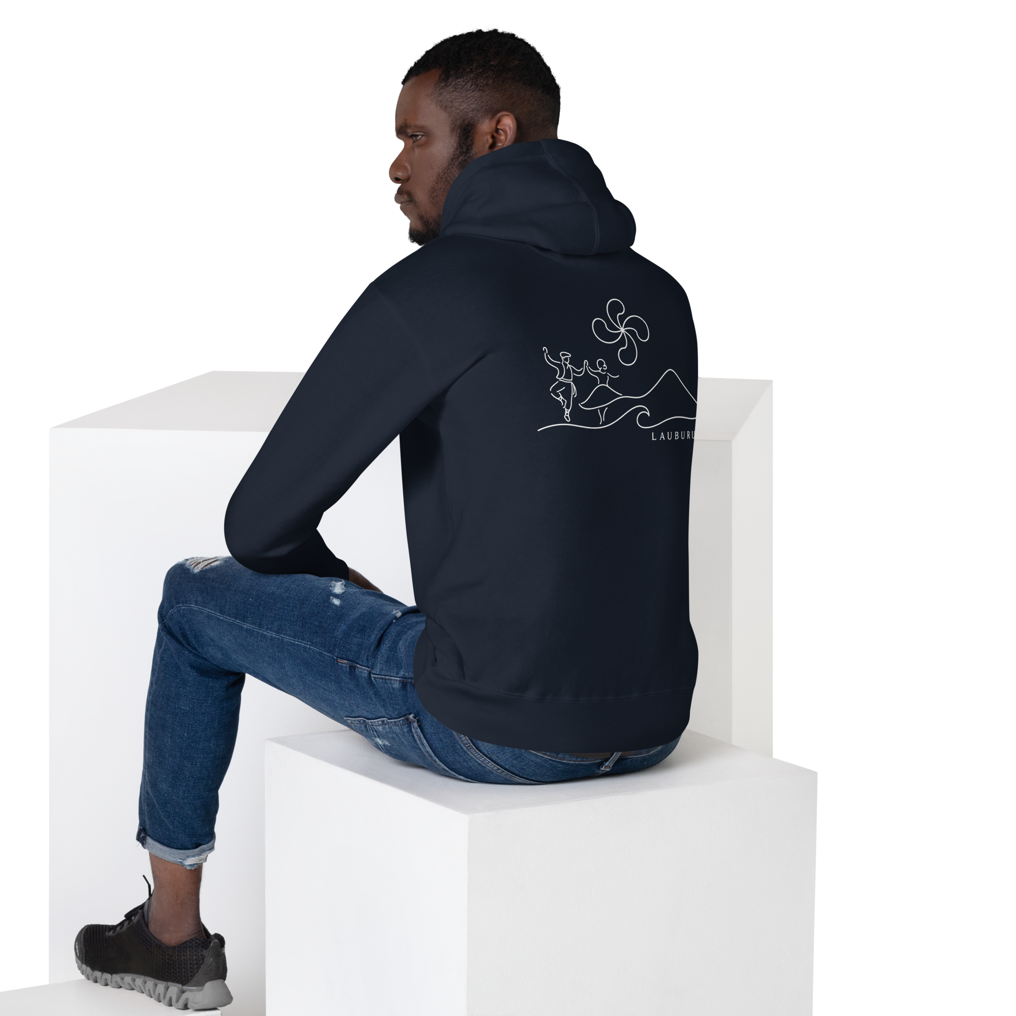 Fandango - Sweat à Capuche - Logo Dos Blanc – Image 4