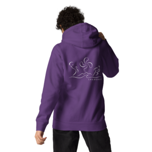 Kirolak - Sweat à Capuche - Logo Dos Blanc