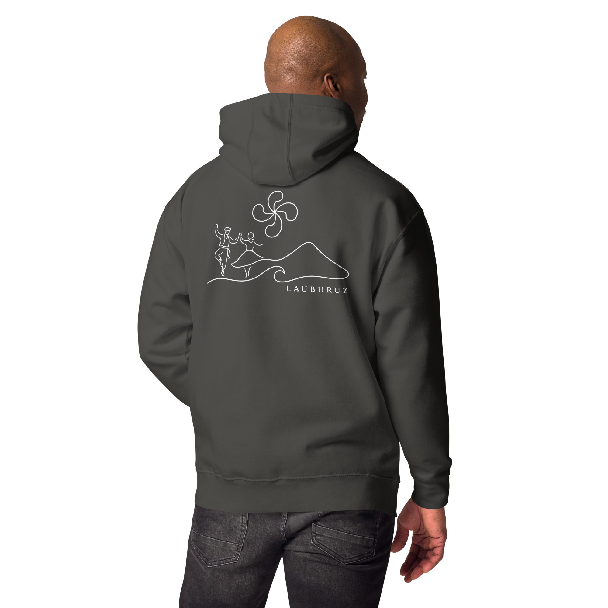 Fandango - Sweat à Capuche - Logo Dos Blanc
