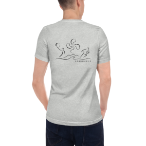 Kirolak - T-shirt Col V - Logo Dos Noir
