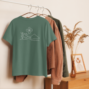 Fandango - T-shirt Femme coton bio Logo Blanc