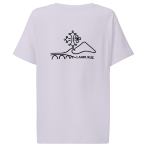 Occitan– T-shirt Femme coton bio Logo Noir